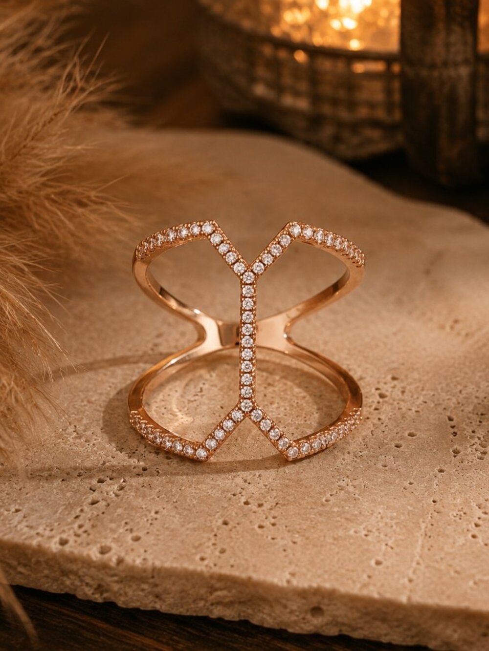 Geometric Ring - Picture 3 of 11